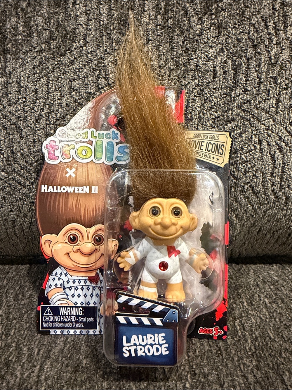 Good Luck Trolls Movie Icon Collectible Toy Complete Set Of 9 - Picture 8 of 10